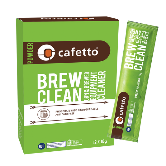 Cafetto Brew Clean 12 x 10g Sachets