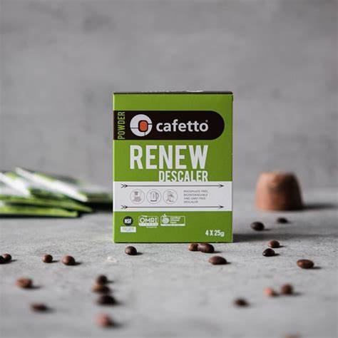 Cafetto Renew Descaler Sachet 4 x 25g