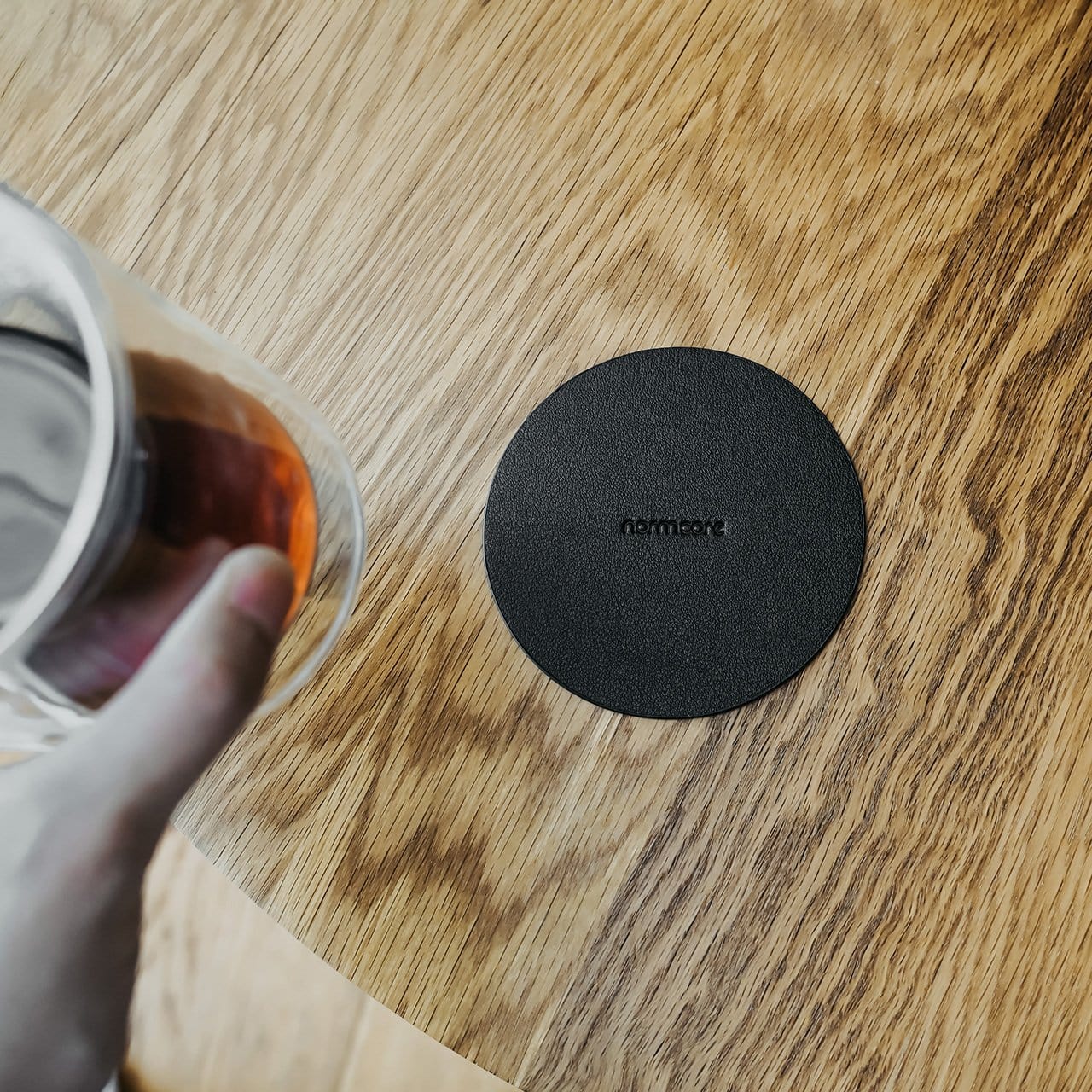 Normcore PU Leather Coaster